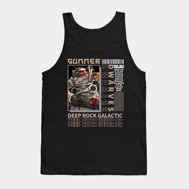 Gunnerx - Galactic Tank Top by NekerArt